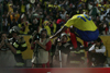 10 de octubre del 2009. Gol de Valencia en el partido entre Ecuador y Uruguay en las eliminatorias para Sudáfrica 2010. Foto: EL COMERCIO.