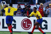 28 de marzo del 2005. Partido de eliminatorias para el Mundial de Alemania entre Ecuador y Paraguay, en el estadio Olímpico Atahualpa. Foto: EL COMERCIO.