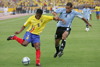 08 de octubre del 2005. Partido entre Ecuador y Uruguay en el estadio Olímpico Atahualpa. Foto: EL COMERCIO.