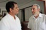 El vicepresidente de la República, Lenín Moreno, se reunió con el líder cubano Fidel Castro en La Habana, el 29 de diciembre de 2010, para examinar planes de prevención de discapacidades.