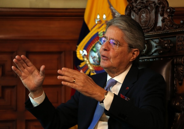 Presidente Guillermo Lasso. Foto: Diego Pallero / EL COMERCIO