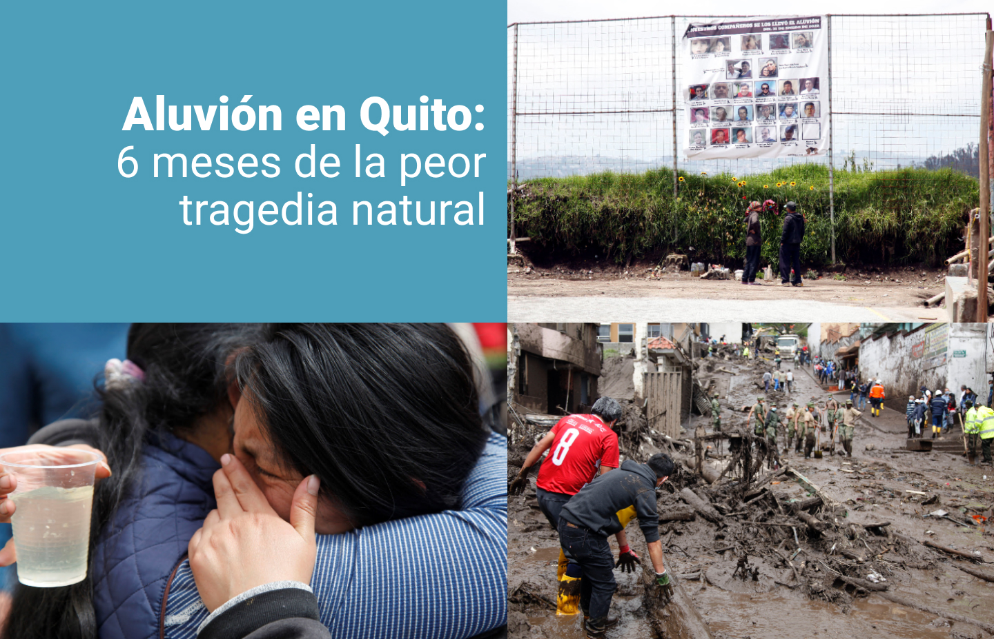Efectivos de instituciones de seguridad se activaron por la inundación en el sector de La Gasca y Comuna, en el centro occidente de Quito. Fotos: Patricio Terán